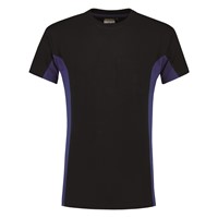Tricorp workwear bi-colour uni t-shirt - donkergrijs-zwart